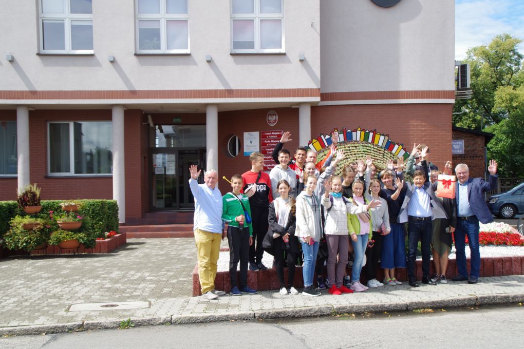 wizyta młodzieży z ukrainy w kaletach